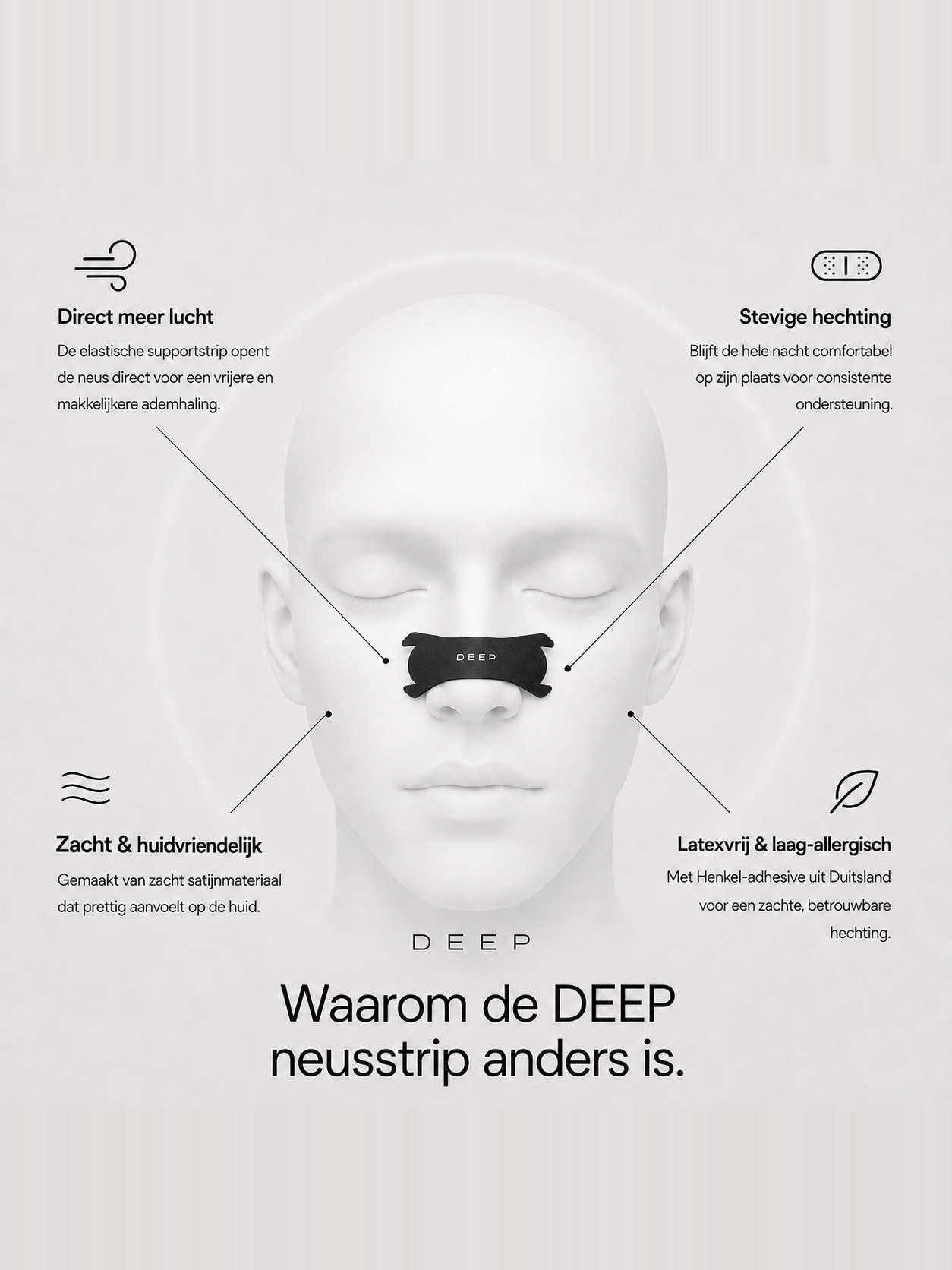 Waarom de DEEP neusstrip anders is